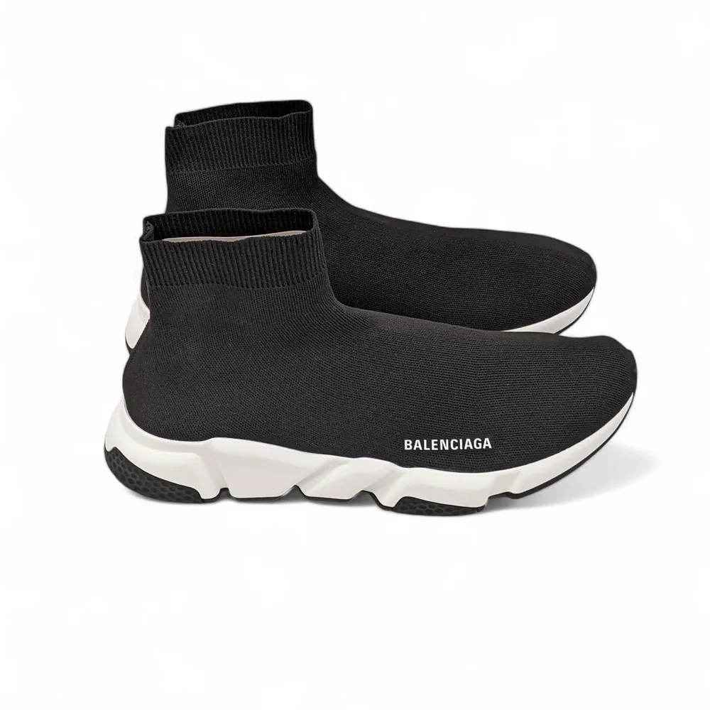 Balenciaga Men's Black Sock Sneakers - Picture 2 of 5
